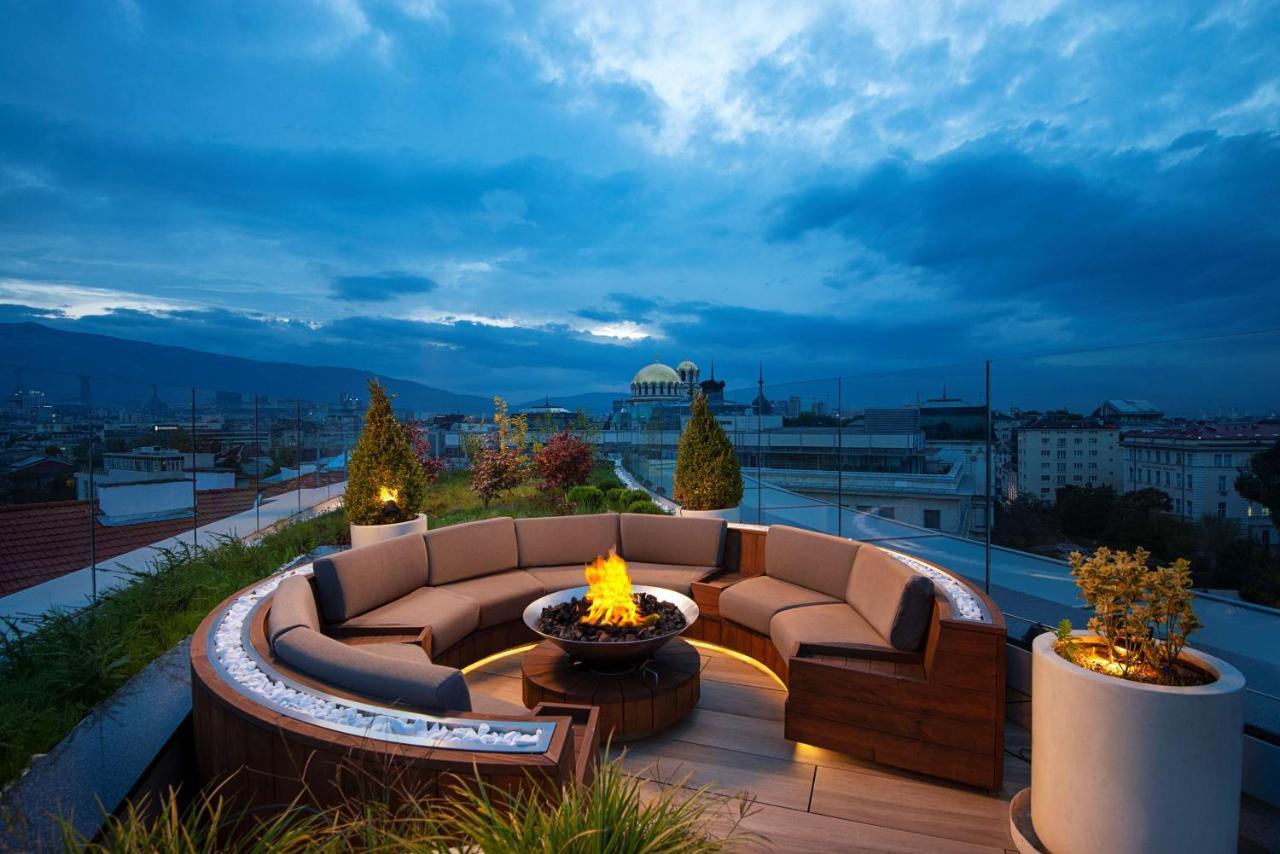 하얏트 리젠시 소피아 외부 사진 Rooftop terrace
